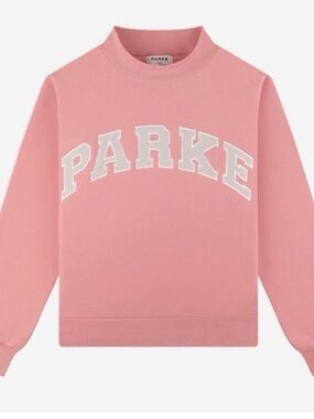 PARKE NWT Blush / Lavender Mockneck Sweatshirt